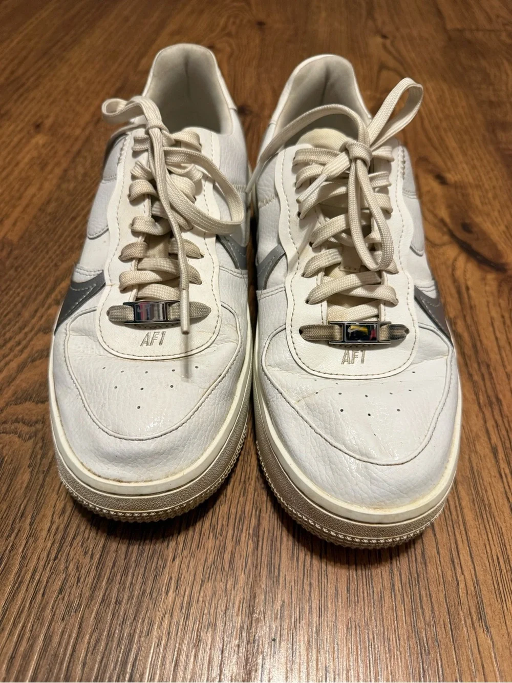 Size 9.5 Women’s Nike Air Force 1 White Casual Shoes Sneakers